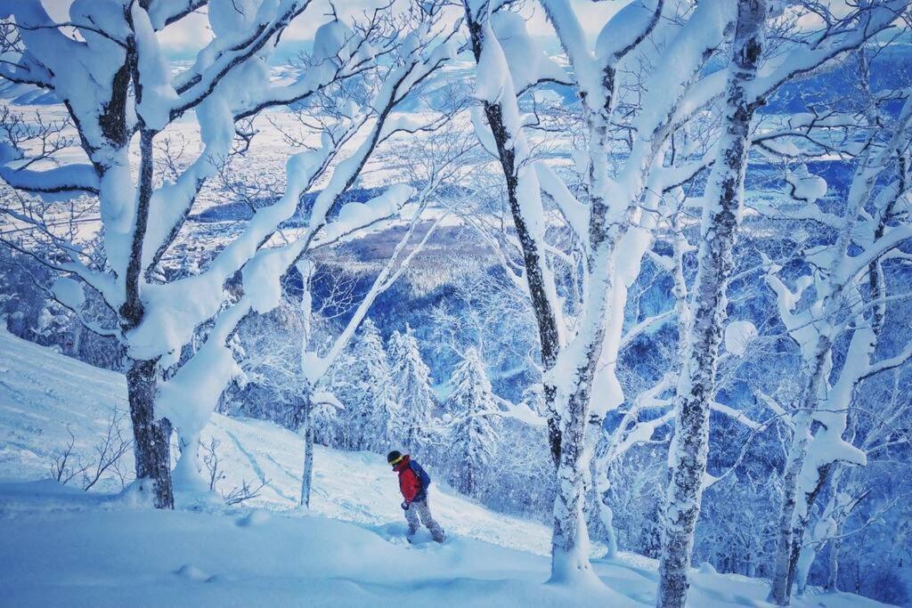 Furano Cube Sugar-方糖民宿,步行8Min到雪场,3 Brs,Max 6Ppl Exterior foto